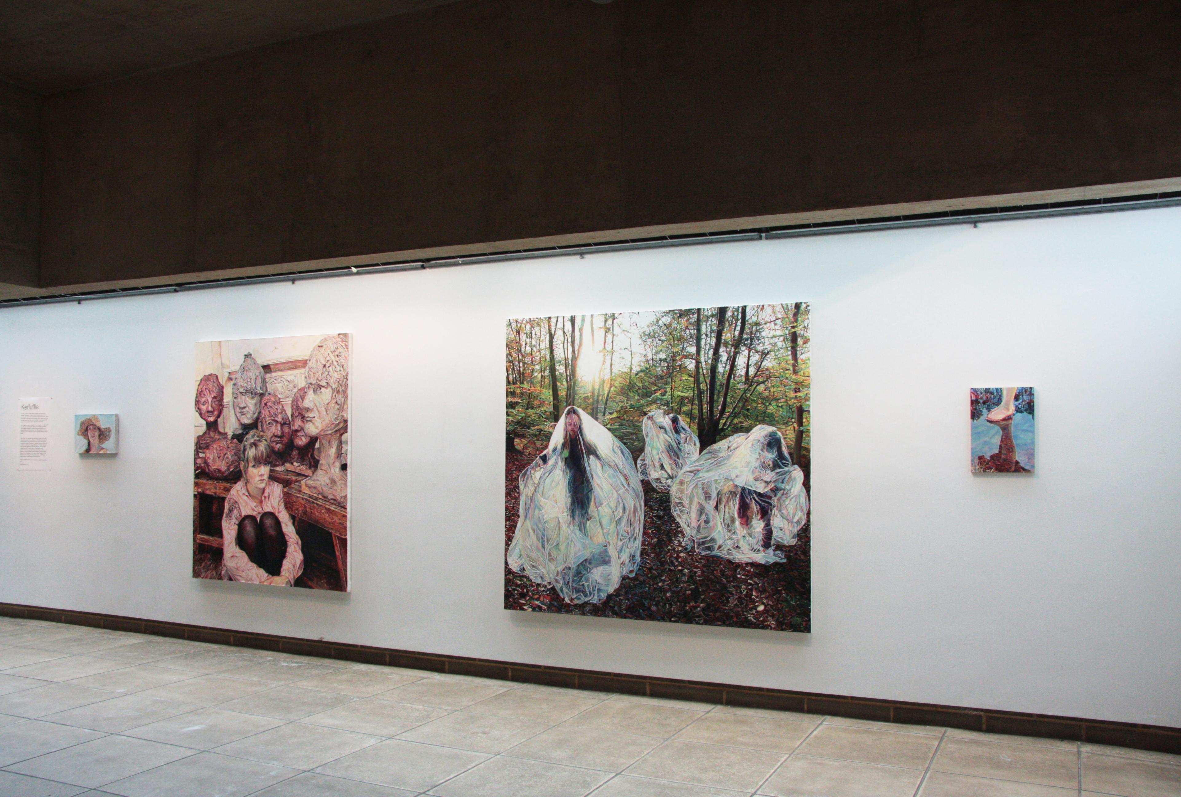 Kerfuffle, installation view, The North Wall Gallery